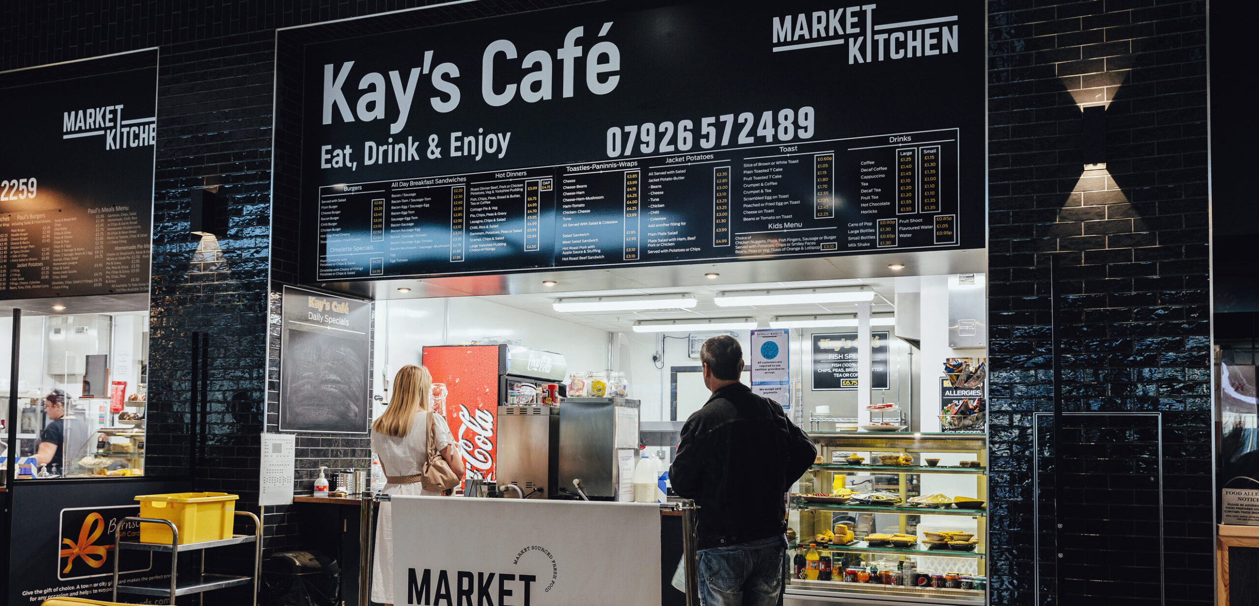 Kay's Cafe storefront
